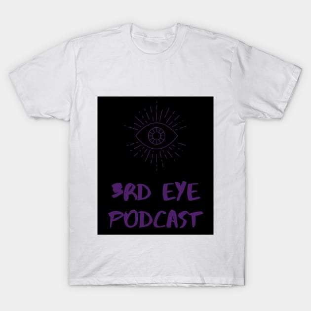3rd Eye Purple T-Shirt by 3rdEyePodcast